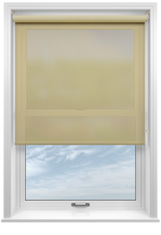 Pompeii Voile, Wheat - Roller Blind